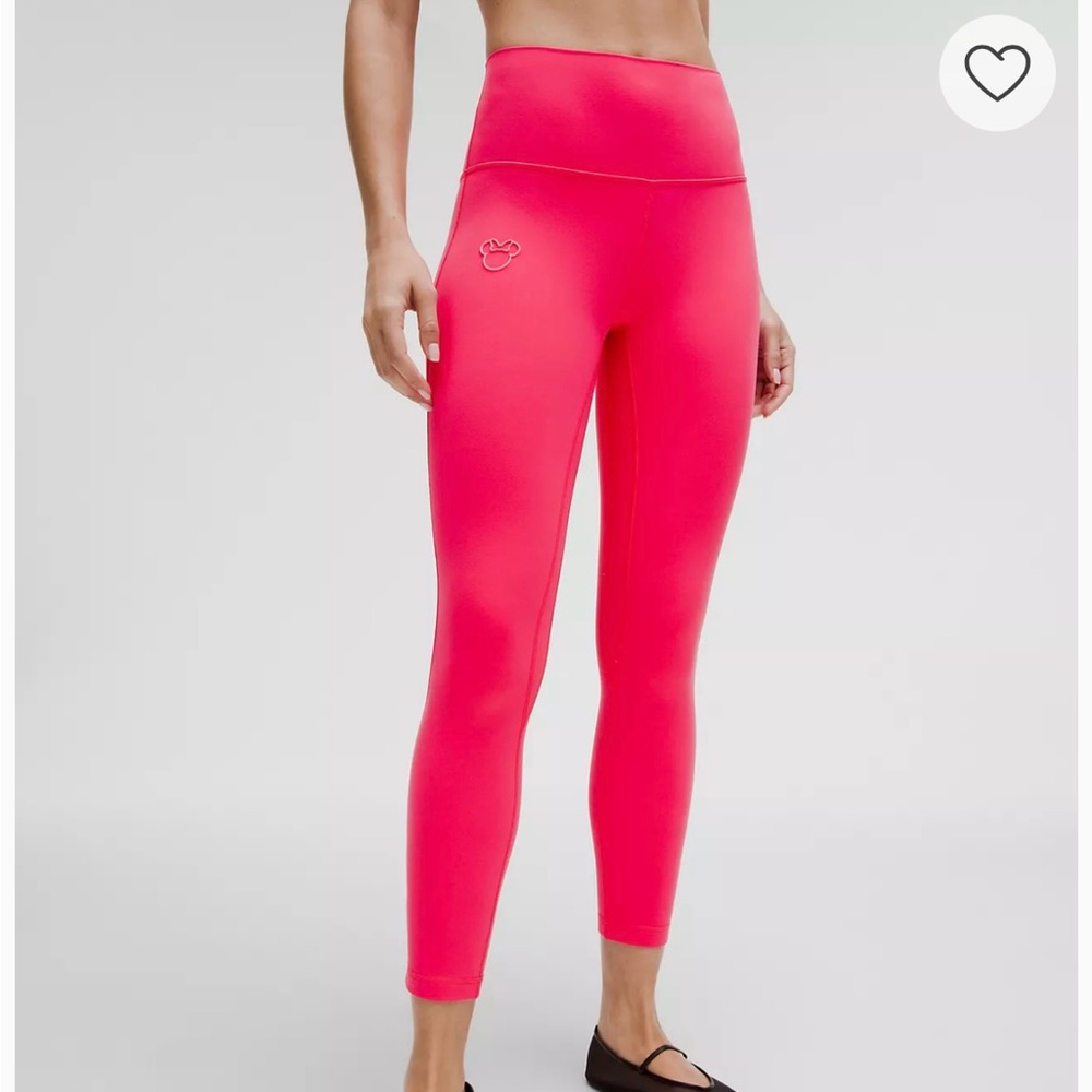 lululemon athletica Pink Disney Leggings